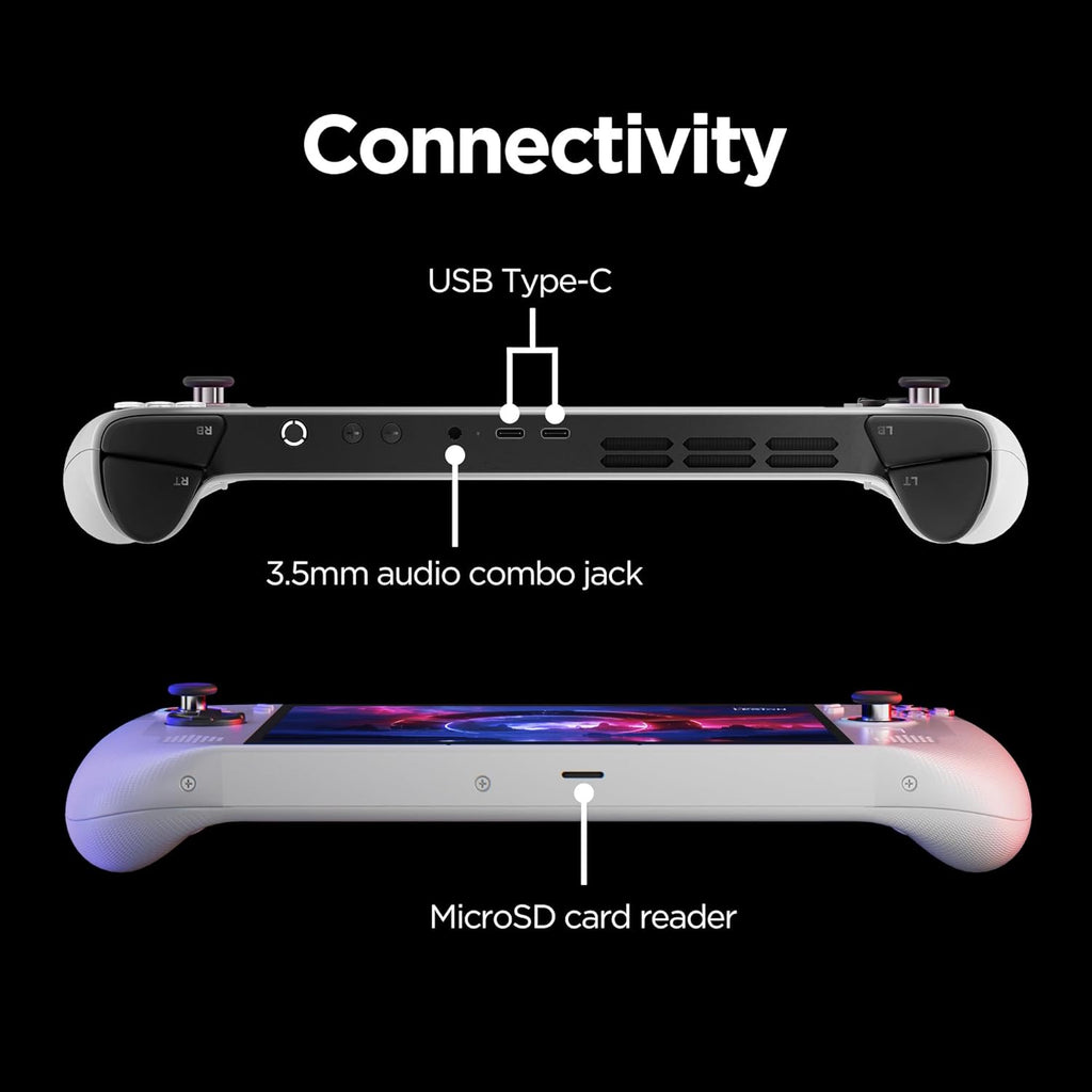 Legion Go S - 2025 - Mobile Gaming Console - AMD Radeon Graphics - 8" Puresight IPS Display - 120Hz - AMD Ryzen™ Z2 Go - 16GB Memory - 512GB Storage - Glacier White - Free PC Game Pass