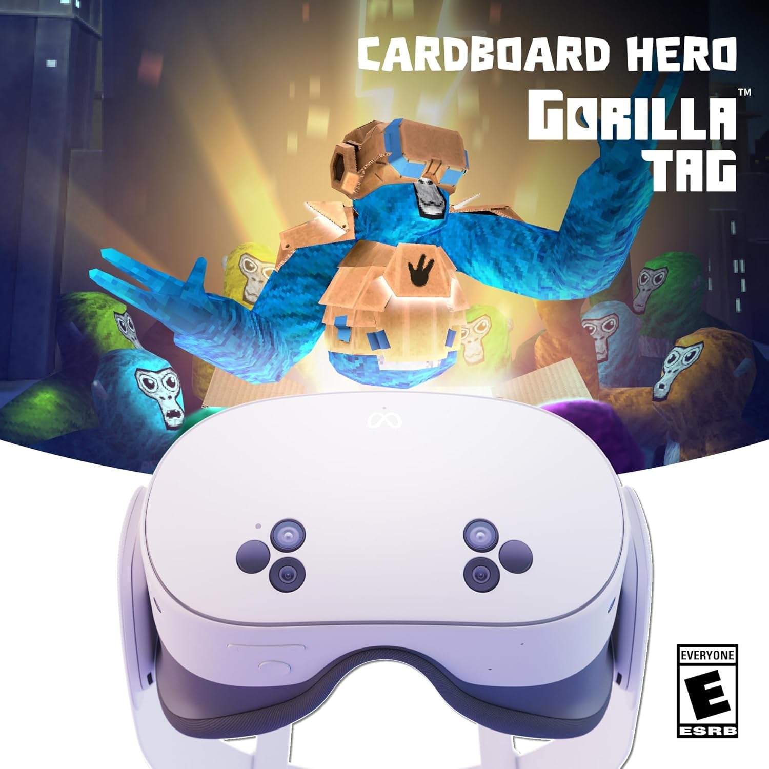 Unleash Your Imagination with the Meta Quest 3S 128GB VR Headset - Enhanced Memory, Superior Graphics, and the Exclusive Gorilla Tag Bundle!