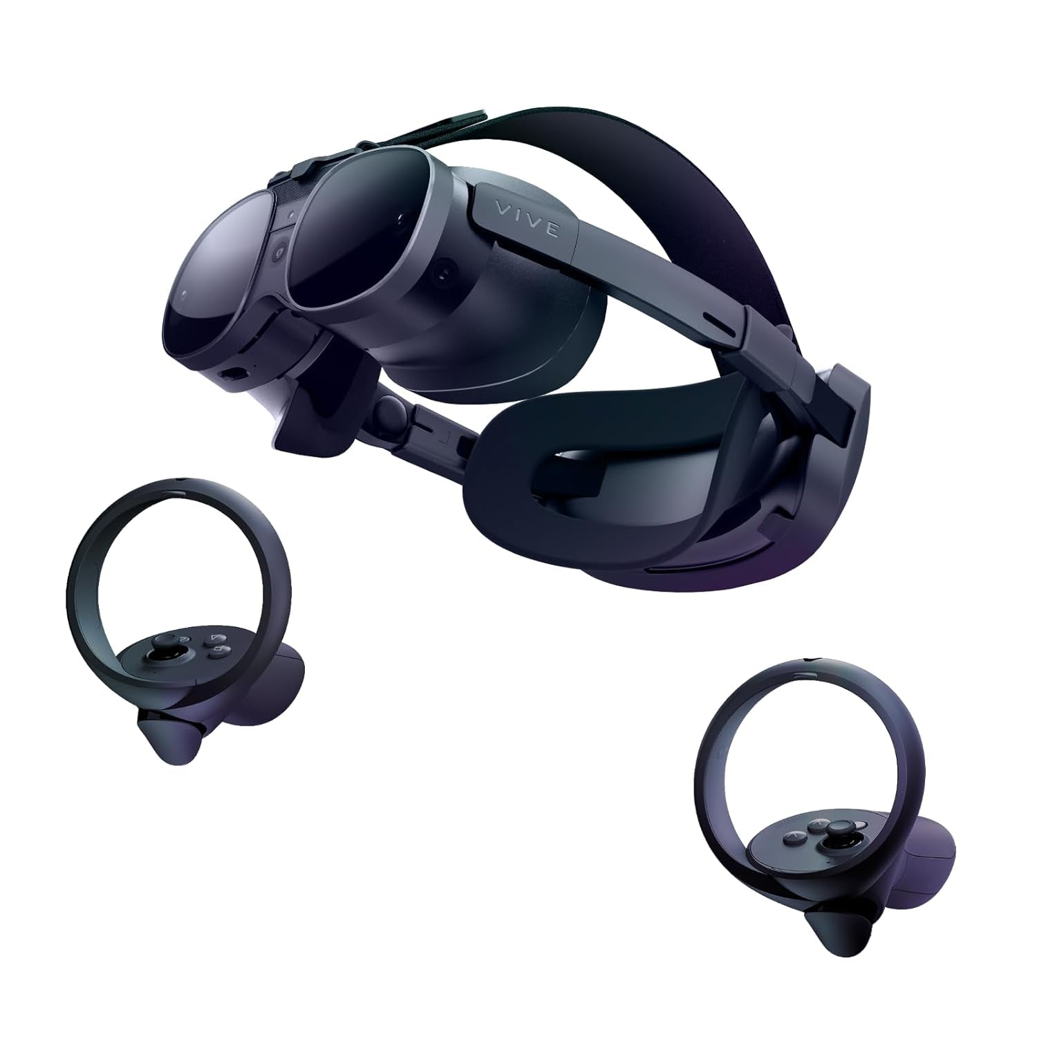 Vive XR Elite with Deluxe Pack — Mixed Reality and PC VR Headset + Controllers