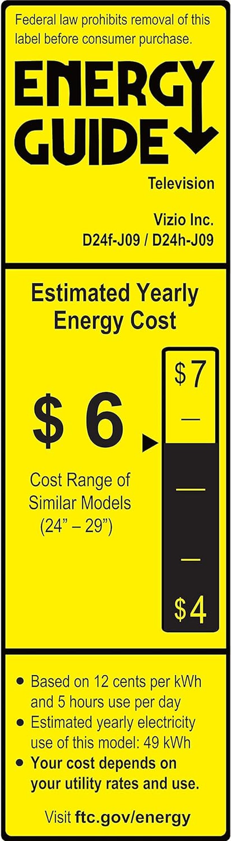 24-Inch D-Series Full HD 1080P Smart TV with Apple Airplay and Chromecast Built-In, Alexa Compatibility, D24F-J09, 2022 Model