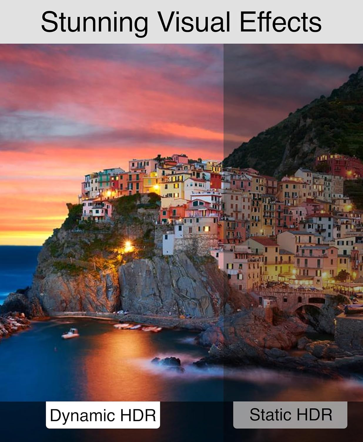 4K HDMI Cable 50FT (4K 30Hz, HDR10, In-Wall CL3 Rated, High Speed, HDCP2.2, Earc) - Long HDMI Cable Compatible with Home Theatre, HDTV, Gaming Consoles, Streaming Devices