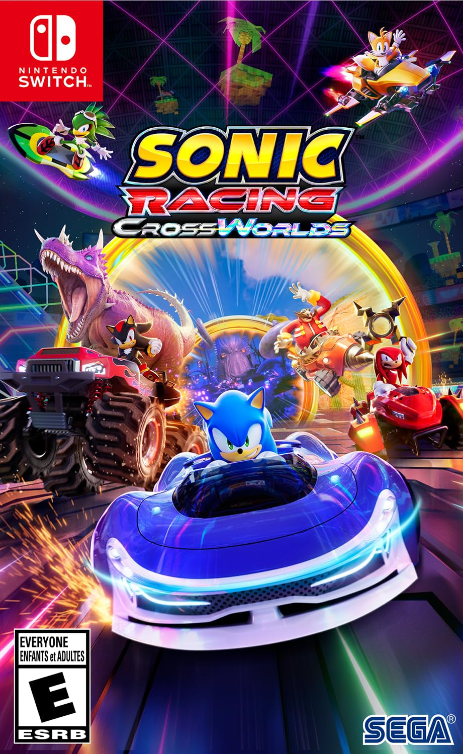 Sonic Racing: Crossworlds Amazon Exclusive Edition - Nintendo Switch