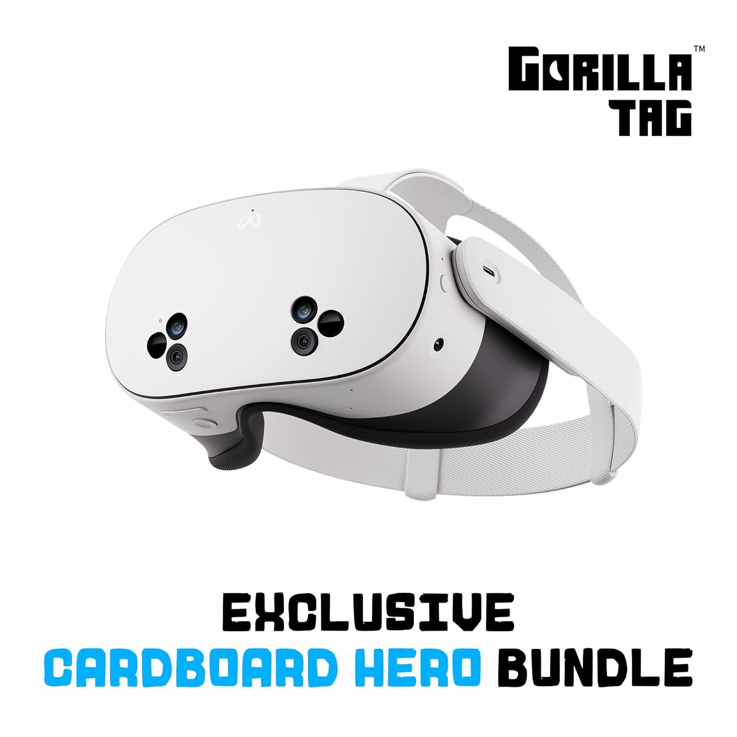 Unleash Your Imagination with the Meta Quest 3S 128GB VR Headset - Enhanced Memory, Superior Graphics, and the Exclusive Gorilla Tag Bundle!
