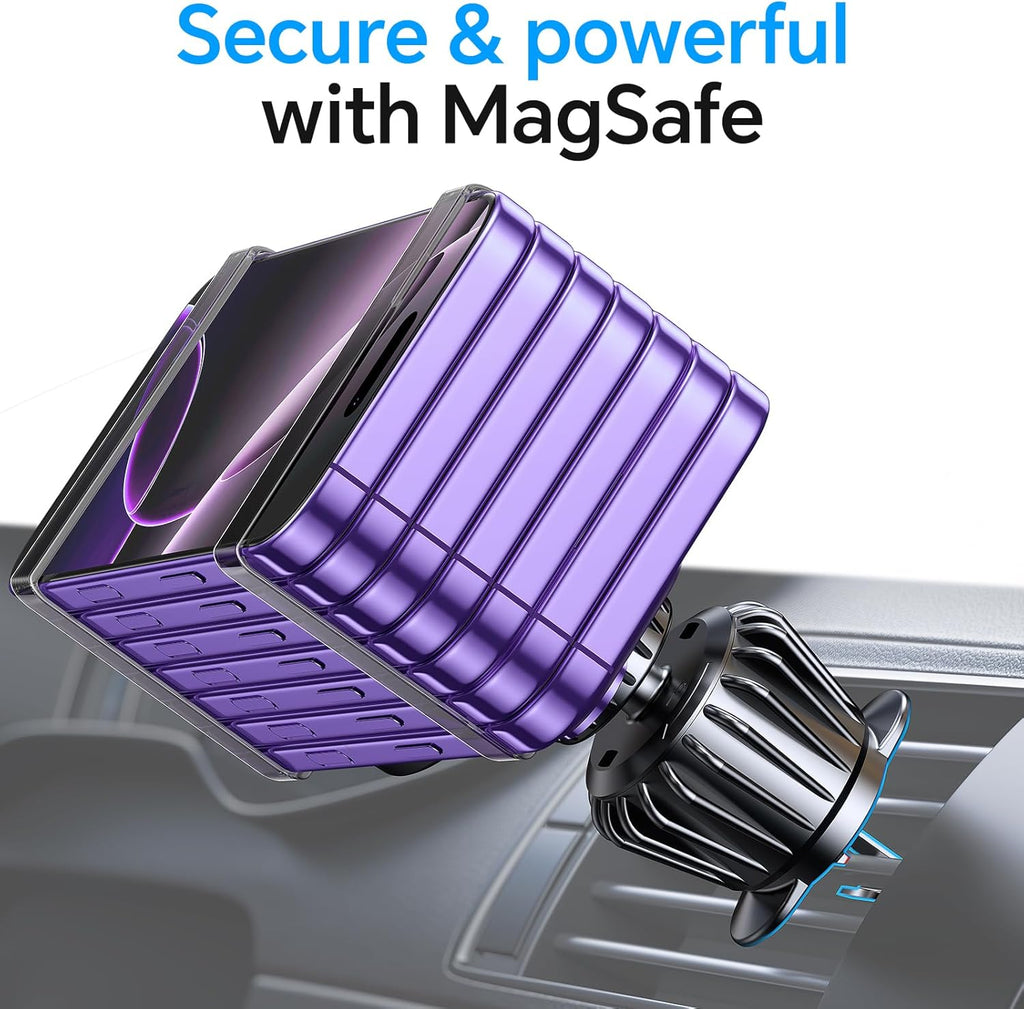 for Magsafe Car Mount【20 Strong Magnets】Magnetic Phone Holder for Car Phone Holder Mount Dash Mounted Holders Cell Phone Holders for Your Car Accessories for Women Men for Iphone 17 16 15 14