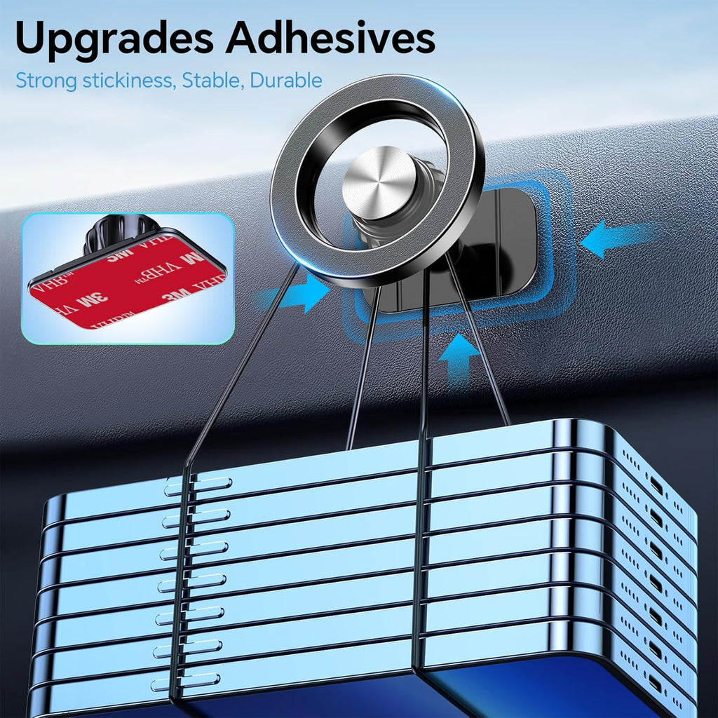 for Magsafe Car Mount【20 Strong Magnets】Magnetic Phone Holder for Car Phone Holder Mount Dash Mounted Holders Cell Phone Holders for Your Car Accessories for Women Men for Iphone 17 16 15 14