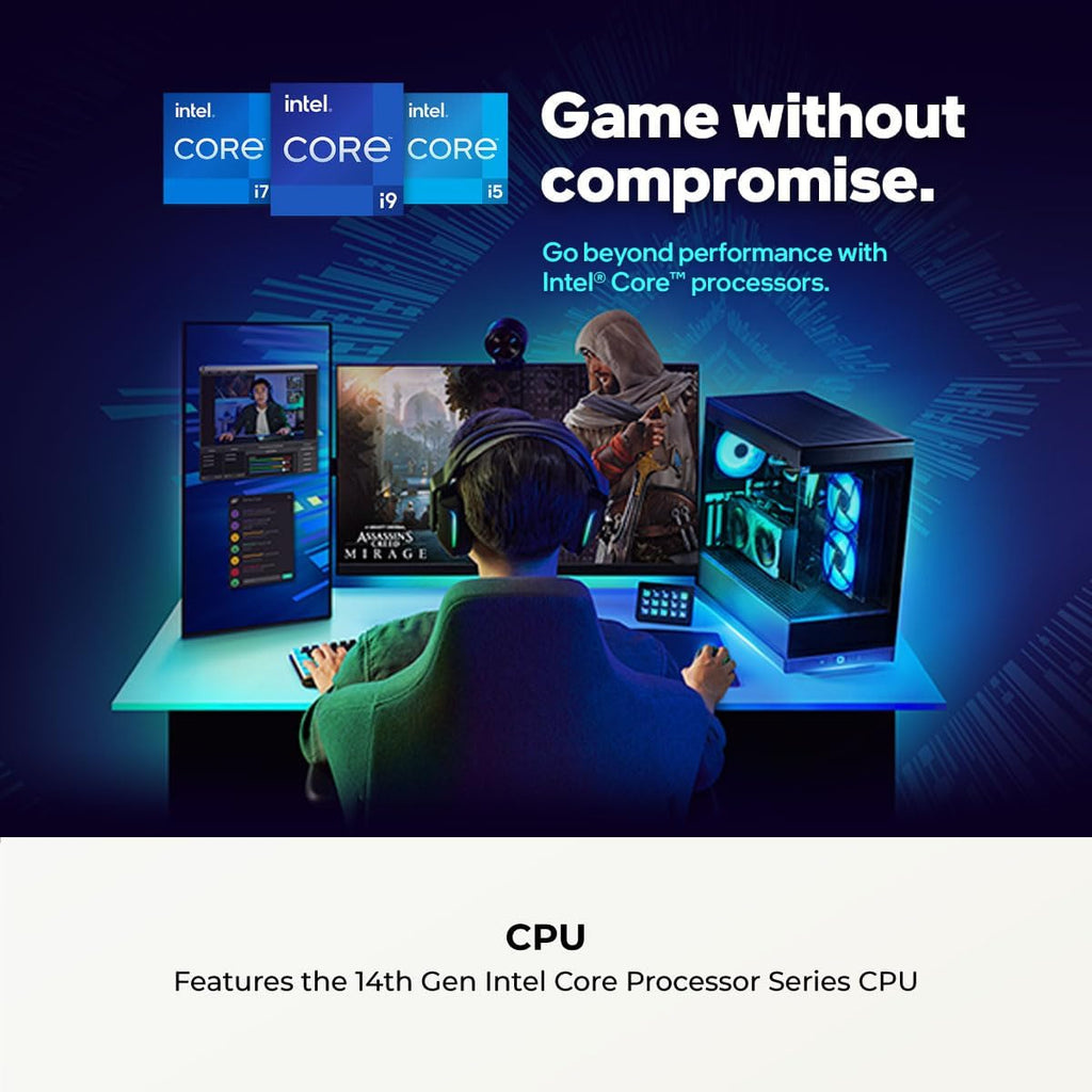 Gamer Xtreme VR Gaming PC, Intel Core I7-14700F 2.1Ghz, Geforce RTX 5060 Ti 16GB, 16GB DDR5, 1TB Pcie 4.0 SSD, Wifi Ready & Windows 11 Home (Gxivr8040A17)