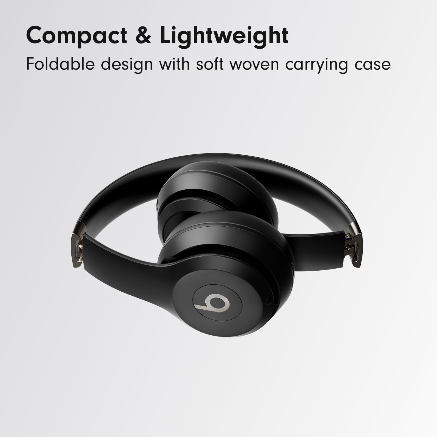 Solo 4 - Wireless On-Ear Bluetooth Headphones, up to 50-Hour Battery Life, Ultra-Lightweight Comfort, Powerful and Balanced Sound,  & Android Compatible - Matte Black