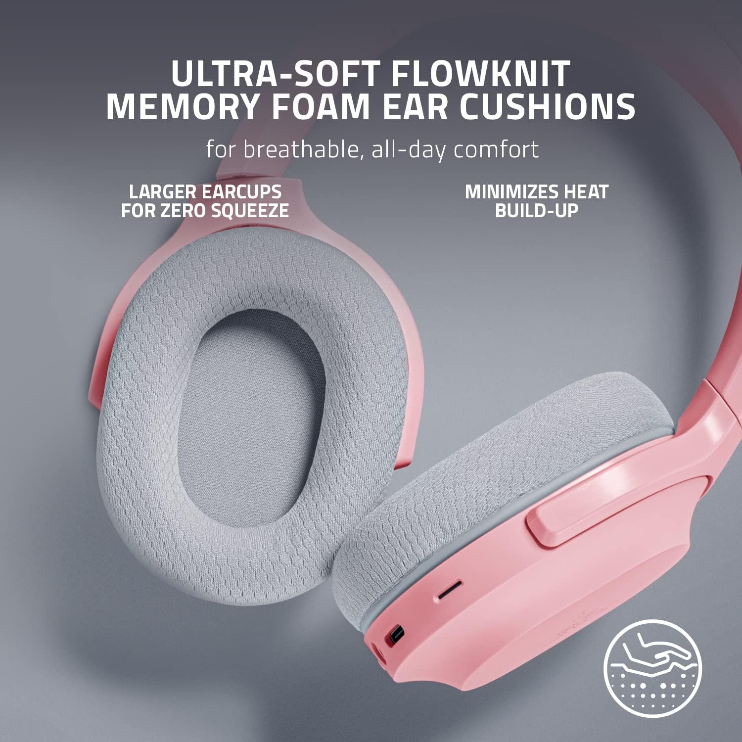 Barracuda Wireless Gaming & Mobile Headset (PC, Playstation, Switch 2, Android, Ios): 2.4Ghz Wireless + Bluetooth - Integrated Noise-Cancelling Mic - 50Mm Drivers - 40 Hr Battery - Quartz Pink